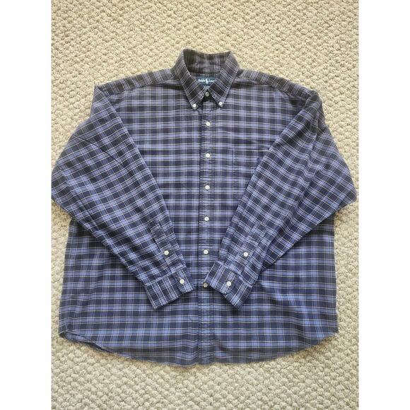 Ralph Lauren Other - Ralph Lauren Men's XL 100% Cotton Big Shirt Blue